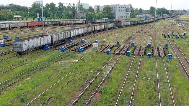 ЭКСТРИМ на Сортировочной-Московской: самая опасная сортировка вагонов!