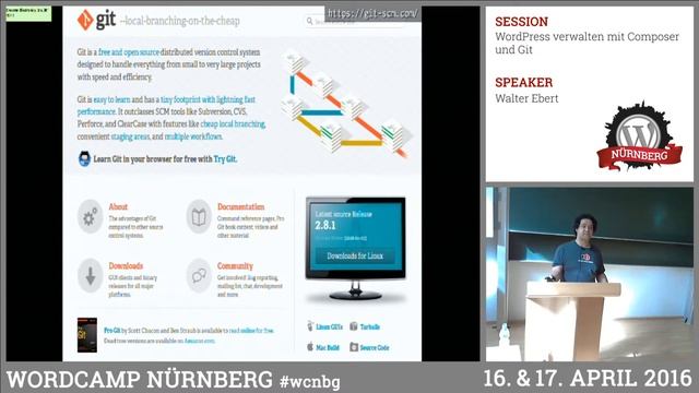 Walter Ebert: WordPress verwalten mit Composer und Git смотреть онлайн
