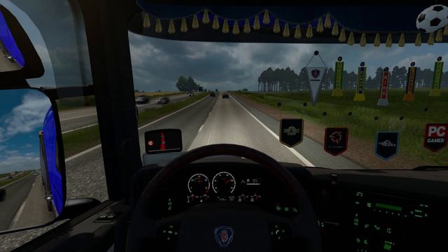 ETS 2 Обзор обновления карты Southern Region Соединение RusMap и Southern Region Часть 1-я смотреть онлайн