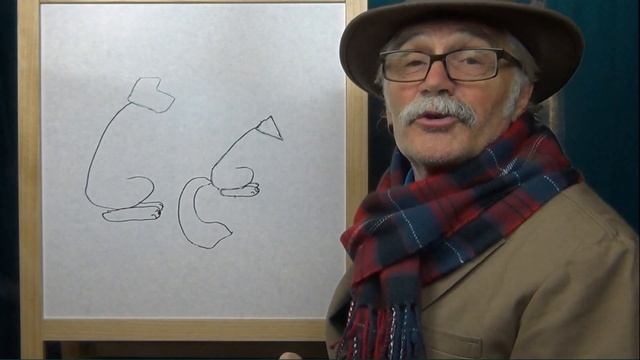 Рисуем волка и лису. Урок рисования от Дедушкиных сказок смотреть онлайн