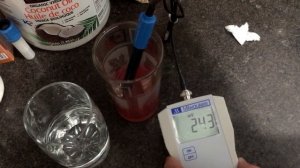 ОВП гранатового сока / ORP of granat juice