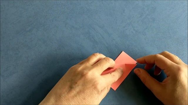Птичка оригами (Tomoko yogo). Origami paper bird