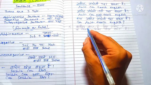 4th Day Of 60 Days, Affirmative, Negative, Interrogative, sentence ki pahchan. смотреть онлайн