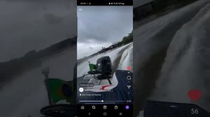 Teste motor Parsun 60 hp 4tempos