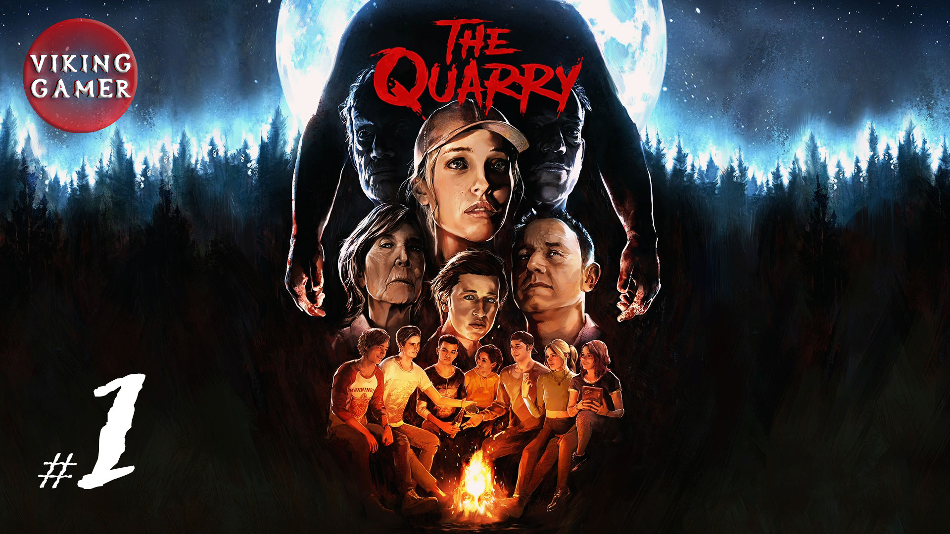 Прохождение  The Quarry. # 1 Пролог "Лес"