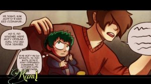"похищенный" «комикс Моя Геройская  Академия. MHA/My Hero Academia comics #2