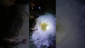 Ловля тайменя на сеть часть 3.