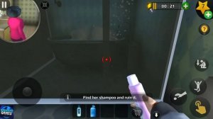 Scary Teacher 3D - | NEW UPDATE | - Bad Hair Day - Gameplay Walkthrough Part 1 ( iOS - Android )