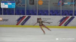 Вероника ЖИЛИНА  clean 4T!! ベロニカ・ジリナ FP  Юношеские соревнования Новый год 2020