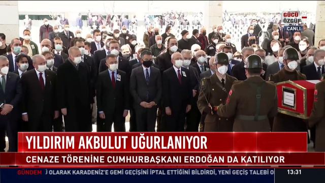Yıldırım Akbulut uğurlanıyor смотреть онлайн