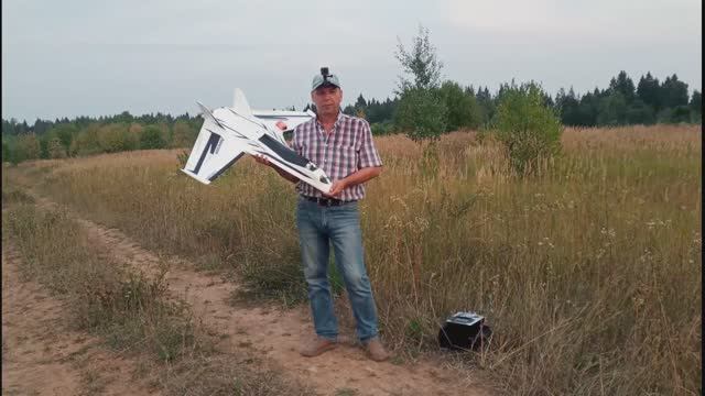 Нашел свою березу. Радиоуправляемый самолет Aggressor Long Range FPV.