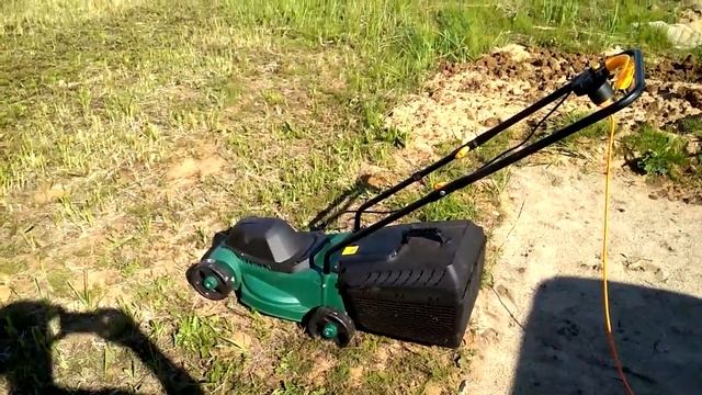 Газонокосилка FPLM1000-4 из касторамы обзор смотреть онлайн