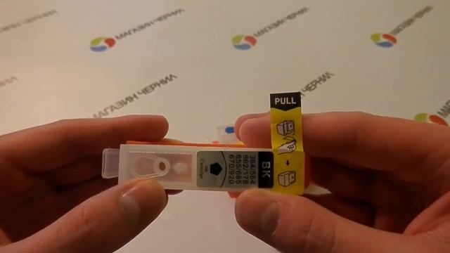 Перезаправляемые картриджи HP 655 для Deskjet Ink Advantage 3520 с чипами смотреть онлайн