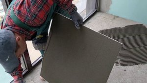 Укладка плитки по диагонали (часть 1)