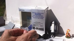 Aiwa HS-PX1000 Cassette Player Walkman Kassettenspieler in Genuine Box with Accessory Titanium body