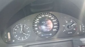 Mercedes W211 sedan 270 cdi 177KM automat. Przyspieszenie 0-100 km/h.
