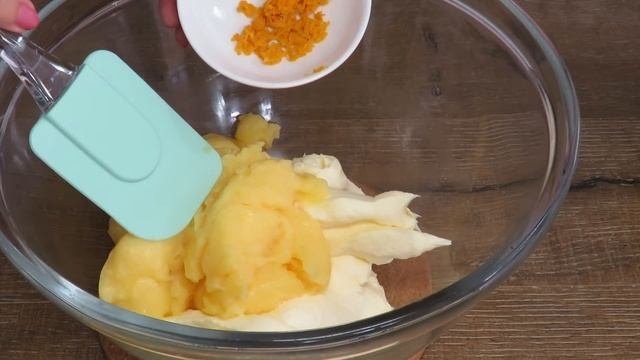 ?Нежный крем из маскарпоне и апельсинового курда, крем с маскарпоне крем для выпечки, Люда Изи Кук
