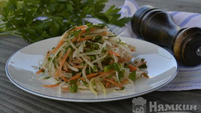 Салат из дайкона