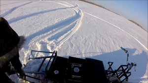 Мотобуксировщик ОМИЧ и пятнашка с лыжным модулем.