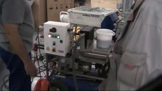 Пуск и наладка пенобетонной установки m-tec M300+FC300 смотреть онлайн
