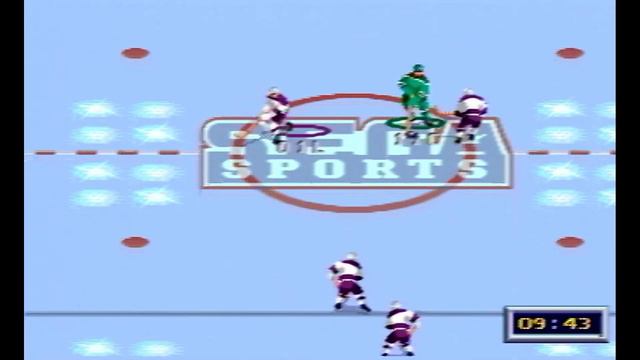 Retro Hockey Games | NHL All-Star Hockey 95 Sega Genesis