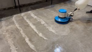 Как проходит роторная чистка пола? | Уборка в офисе | Москва