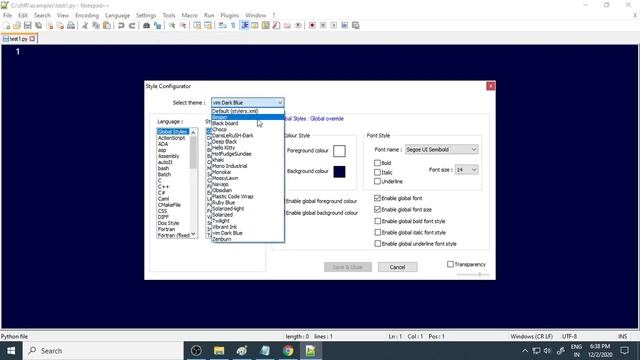 Notepad Plus Plus as Python Text Editor | Notepad++ for Python Programming | learn python | Highbli