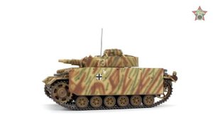 После сборки - немецкий танк Panzer III Ausf. N от Dragon 1/35. Built Model Pz. III N, Dragon 1:35