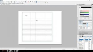 #2.3 LAYOUT SKETCHUP: таблица