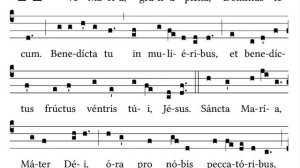 Ave Maria - Gregorian Chant