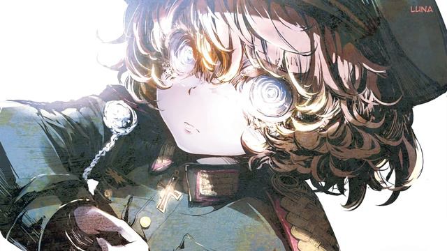 Youjo Senki Ending Full / 幼女戦記 ED - "Los! Los! Los!" by Tanya Degurechaff (Aoi Yuuki) смотреть онлайн