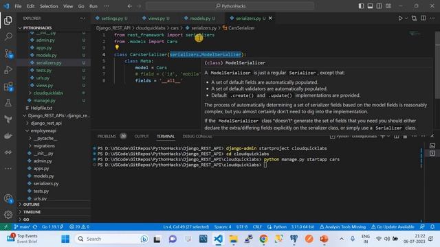 REST APIs with Django REST Framework Tutorials | PostgreSQL Database | Django REST APIs | CRUD