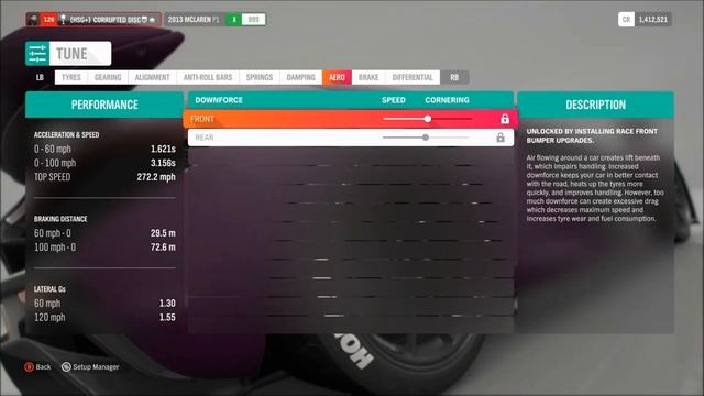 FORZA HORIZON 4 : 273+ MPH McLaren P1 Setup!! смотреть онлайн