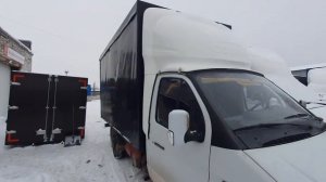 новый обтекатель на Газель