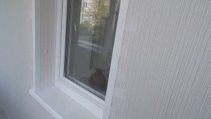 простая отделка пластиком 6метровой лоджии