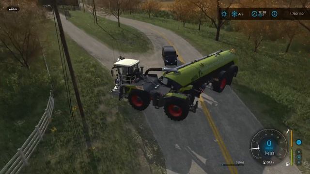Farming Simulator 22 | CLAAS XERION SADDLE TRAC | Slurry Delivery | PS5 60 FPS смотреть онлайн