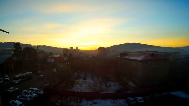 Рассвет в Чите Time-Lapse смотреть онлайн