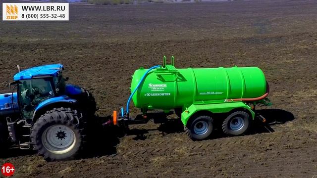 Бочка для внесения жидких удобрений ЛКТ11. Надежный аналог импортной технике. смотреть онлайн