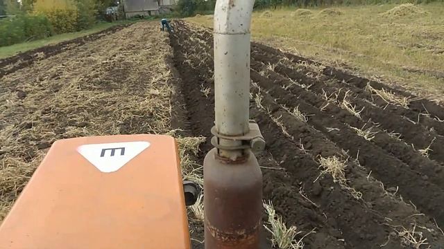 Трактор Синтай 120,осенняя работа. смотреть онлайн