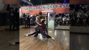 Antonio & Estefania Bachata Sensual Special Class in Gangnam Naomi Bar 17.12.28
