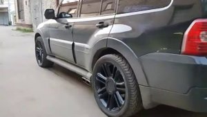 Тюнинг выхлопной системы Mitsubishi Pajero 3.8 2013 года