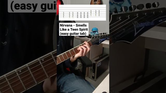 Easy guitar tab: Nirvana - Smells Like a Teen Spirit
