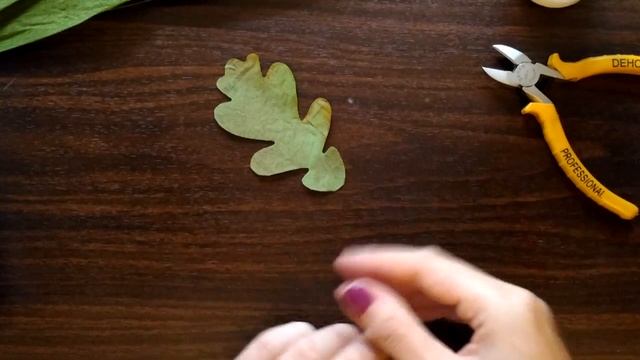 Шаблон листа своими руками Подбор инструментов смотреть онлайн