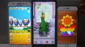 Talking Brids On A Wire Echo VS Talking Pierre Echo VS My Talking Tom 2 Echo