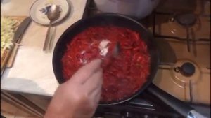 Очень вкусный борщ