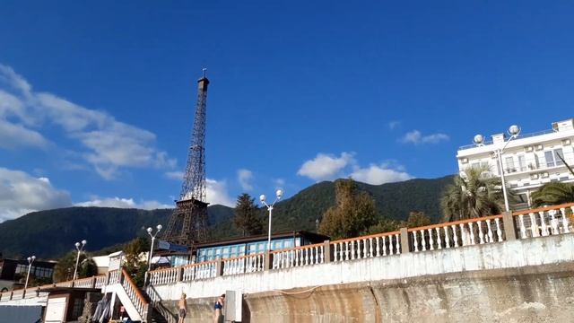 Гагры.Пляж.Сентябрь 2021 смотреть онлайн