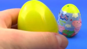 Свинка Пеппа Сюрприз Яйца Игрушки Peppa Pig Animated Movie Toys Surprise Eggs