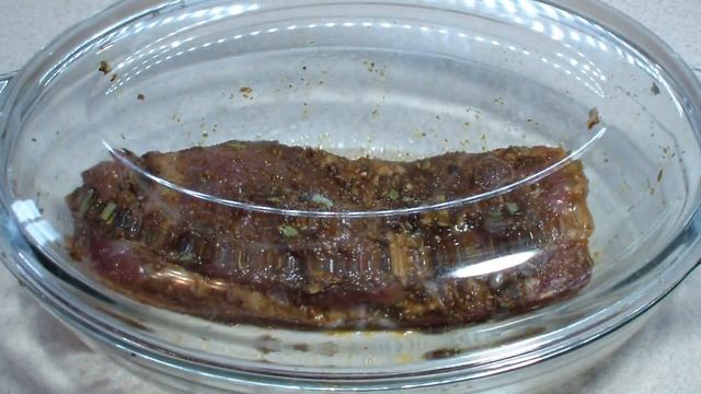 Подчеревок  запеченный в духовке  //   Oven baked bacon