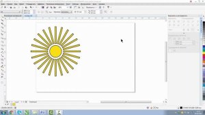 КАК НАРИСОВАТЬ СОЛНЦЕ В ПРОГРАММЕ Corel DRAW. УРОК ДЛЯ НАЧИНАЮЩИХ.