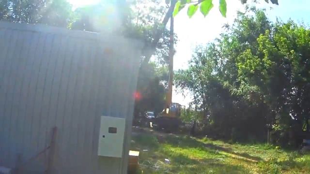 Строительство объекта связи , установка столба СК26 смотреть онлайн